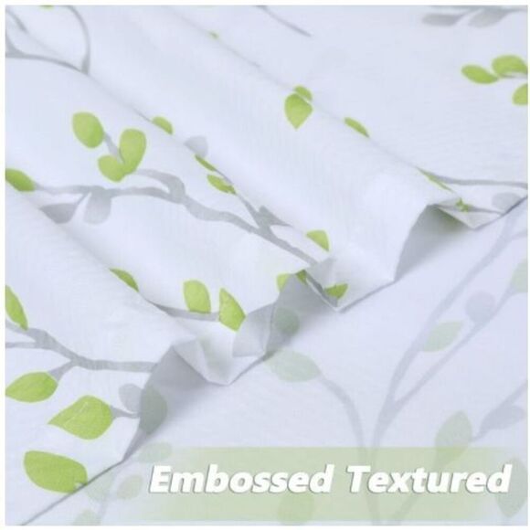 NEW 1 Curtain Valance 15x54” Floral Leaf Window Light Filtering - Picture 4 of 4